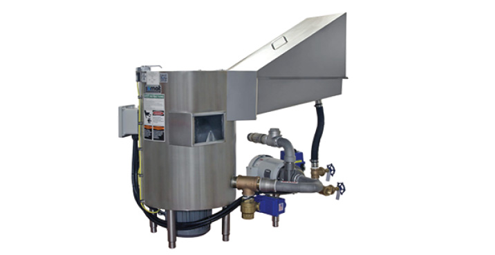 Close-Coupled Waste Pulping System